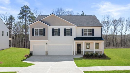 New construction Single-Family house 4462 Crimson Pass, Graniteville, SC 29829 plan Mansfield - image
