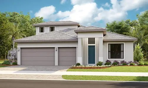 New construction Single-Family house 12965 Sw Leopold Wy, Port St. Lucie, FL 34987 plan Paige - image