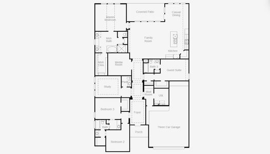 New construction Single-Family house 616 Donegal Dr, Celina, TX 75009 plan Newark - image