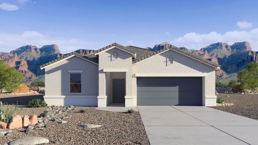 New construction Single-Family house 2139 W Sombra Ave, Apache Junction, AZ 85120 Kingston- photo 0 0