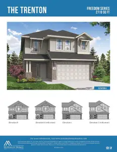 New construction Single-Family house 4616 Mesquite Trl, Pinehurst, TX 77362 plan The Trenton - image