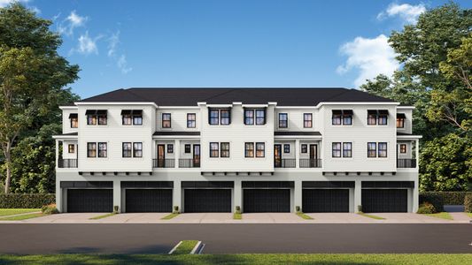New construction Townhouse house 504 St. Petersburg Dr E, Oldsmar, FL 34677 plan Soprano - image