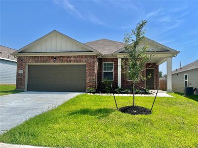 New construction Single-Family house 3623 Addington Court, Huffman, TX 77336 Larissa- photo 0