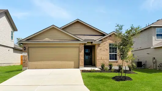 New construction Single-Family house 14759 Pearl Flts, San Antonio, TX 78253 plan The Brown - image