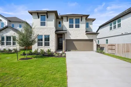 New construction Single-Family house 113 Marisol Bnd, Georgetown, TX 78626 plan Willow - image
