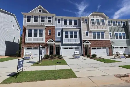 New construction Townhouse house 2259 Bay Minette Sta, Apex, NC 27502 plan Buckingham - image