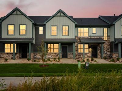 New construction Townhouse house 1600 Riverplace Dr, Unit 2, Windsor, CO 80550 plan The Orchard - image