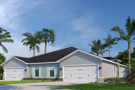 New construction Single-Family house 9641 Sw Libertas Way, Port St. Lucie, FL 34987 Winterhaven- photo 0