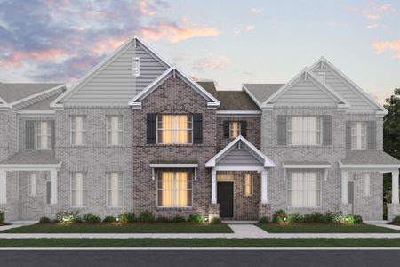 New construction Townhouse house 2900 Suzanne Landon Dr, Unit J3, Murfreesboro, TN 37130 plan Waverly - image