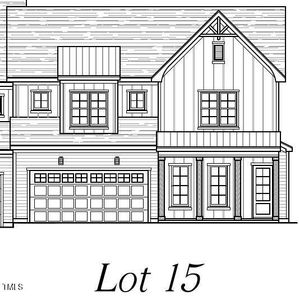 New construction Townhouse house 1021 Heatherbrook Pl, Durham, NC 27705 - image