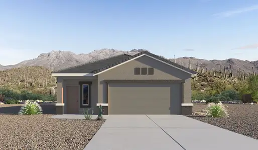 New construction Single-Family house 12328 E Morris Carson Dr, Vail, AZ 85641 plan Diana - image