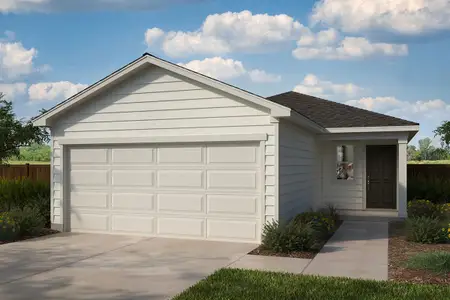 New construction Single-Family house 5003 Kayak Cv, Elmendorf, TX 78112 plan Plan 1043 Modeled - image