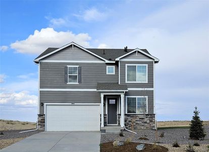 New construction Single-Family house 43115 Merion Hills Ct, Elizabeth, CO 80107 HOLCOMBE- photo 0 0