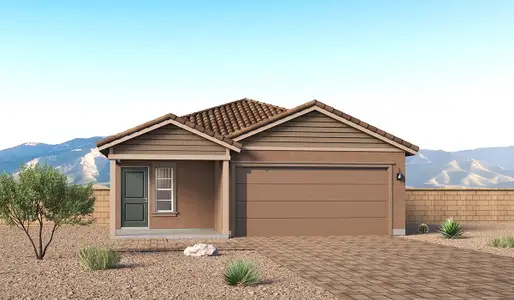 New construction Single-Family house 772 W Calle Lupa, Sahuarita, AZ 85629 plan Carolina - Y30C - image