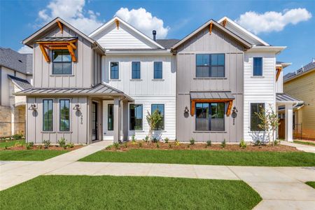 New construction Townhouse house 13670 Declan St, Frisco, TX 75033 Harwood- photo 0 0