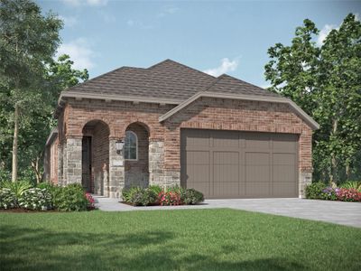 New construction Single-Family house 26526 Jolly Prairie Dr, Hockley, TX 77447 plan Carlton - image