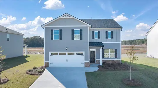 New construction Single-Family house 249 Storm Ln, Hoschton, GA 30548 plan Galen - image
