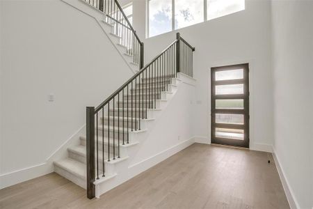 Foyer with Ornate Staircase