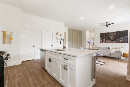 New construction Condo house 1811 Webberville Rd, Unit 1206, Austin, TX 78721 plan Galindo - image 8