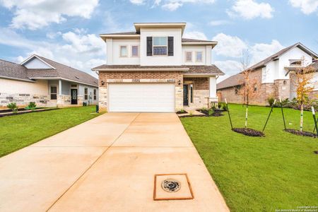 New construction Single-Family house 4968 Park Manor, Schertz, TX 78124 The Trenton- photo 1 1