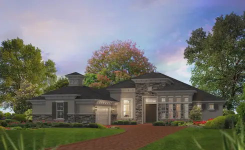 New construction Single-Family house 100 Plantation Bay Dr, Ormond Beach, FL 32174 plan Egret II - image