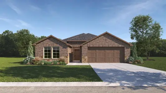 New construction Single-Family house 7061 Split Rail Dr, Garland, TX 75043 plan H158 Canyon - image