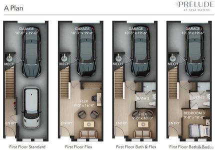 New construction Townhouse house 888 S Valentia St, Unit 102, Bldg 20, Denver, CO 80247 C plan- photo 6 6