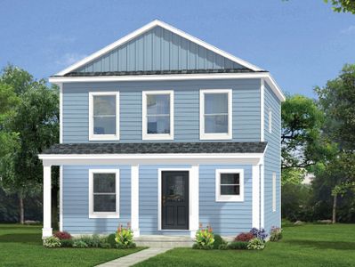 New construction Single-Family house 161 W Michigan Ave, Jackson, MI 49201 plan The Lexington II - image