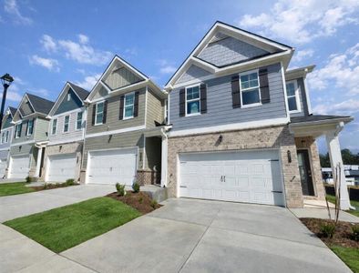 New construction Townhouse house 6371 Towhee Wy, Morrow, GA 30260 plan The Newbury - image