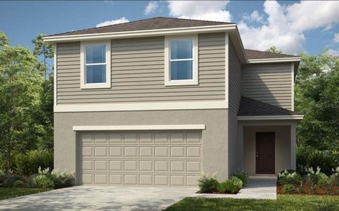 New construction Single-Family house 752 Hazelwood Ct, Haines City, FL 33844 plan Sherwood - image