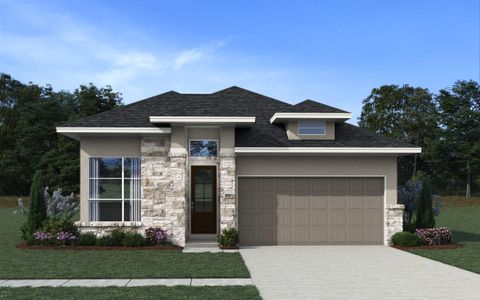New construction Single-Family house 429 Canvasback Wy, Waller, TX 77484 plan Oxford – 55′ Lot - image