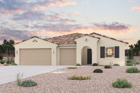 New construction Single-Family house 3624 S. 177 Ave, Goodyear, AZ 85338 Everglade- photo 0