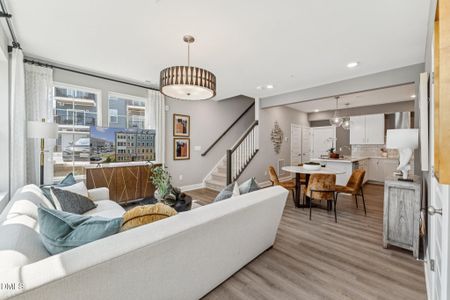 New construction Condo house 408 Gaston Park Ln, Unit 100, Wake Forest, NC 27587 plan The Tessa - image 4