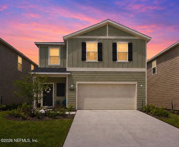 New construction Single-Family house 2826 Grand Finale St, Green Cove Springs, FL 32043 plan Columbus - image