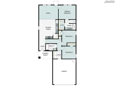 New construction Single-Family house 13308 Underbank Rd, Pflugerville, TX 78660 plan Edgebrooke 1230 - image 4