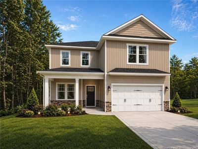 New construction Single-Family house 501 Dawn Flower Ct, Fayetteville, NC 28311 - image