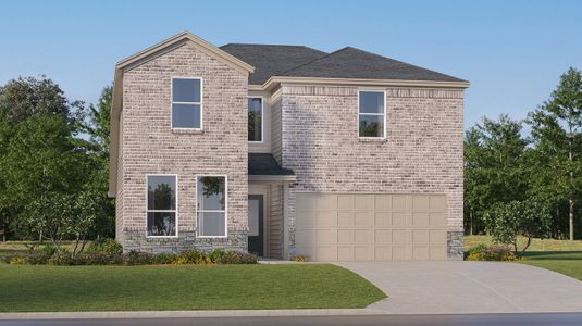 New construction Single-Family house 2218 Laurie Spgs, Marion, TX 78124 plan Napali - image