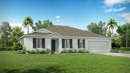 New construction Single-Family house 2148 Sw Monterrey  Lane, Port Saint Lucie, FL 34953 The Willow- photo 0