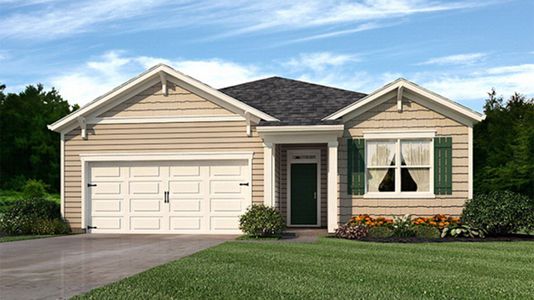 New construction Single-Family house 4561 Crimson Pass, Graniteville, SC 29829 plan ARIA Express - image