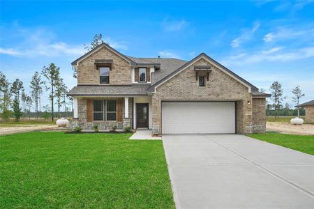 New construction Single-Family house 6319 Fawn Path Drive, Conroe, TX 77303 Denali- photo 0