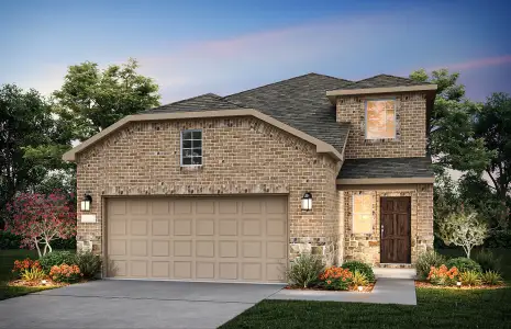 New construction Single-Family house 7801 Fenton Pkwy, Pilot Point, TX 76258 plan Fentress - image