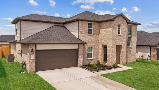 New construction Single-Family house 6019 Orchid Crest Ln, Rosenberg, TX 77469 plan LANCASTER - image