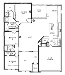 New construction Single-Family house 208 Comfort Dr, Godley, TX 76044 plan Balmoral - image