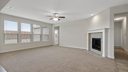 New construction Single-Family house 10622 Cherry Tree, Grand Prairie, TX 75050 plan Mission - image