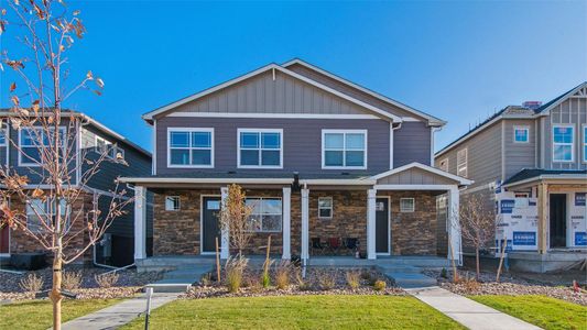 New construction Duplex house 18726 E 99Th Ave, Commerce City, CO 80022 MELBOURNE- photo 0