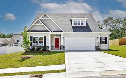 New construction Single-Family house 524 Grassy Gap Trl, Aberdeen, NC 28315 plan Trigato - image
