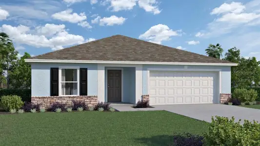 New construction Single-Family house 3012 Cascade Cir, Lake Wales, FL 33898 - image