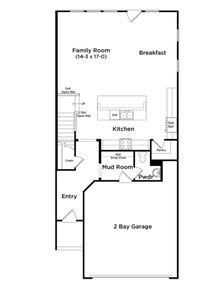 Homesite 151 first floor