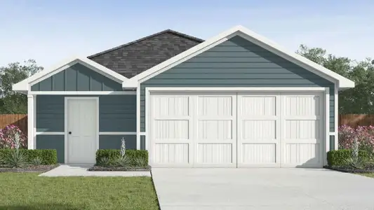 New construction Single-Family house 125 Wyatt Wy, Jarrell, TX 76537 plan Caprock - image