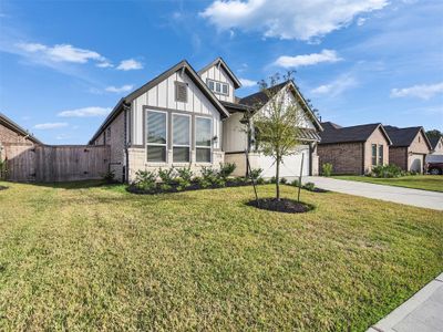 New construction Single-Family house 2211 Cherry Bridge Ln, Tomball, TX 77375 plan Lynnbrook - image